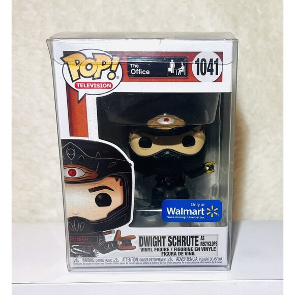 Funko Pop! The Office Dwight Schrute As Recyclops #1041 Walmart Exclusive Figure - Picture 1 of 7
